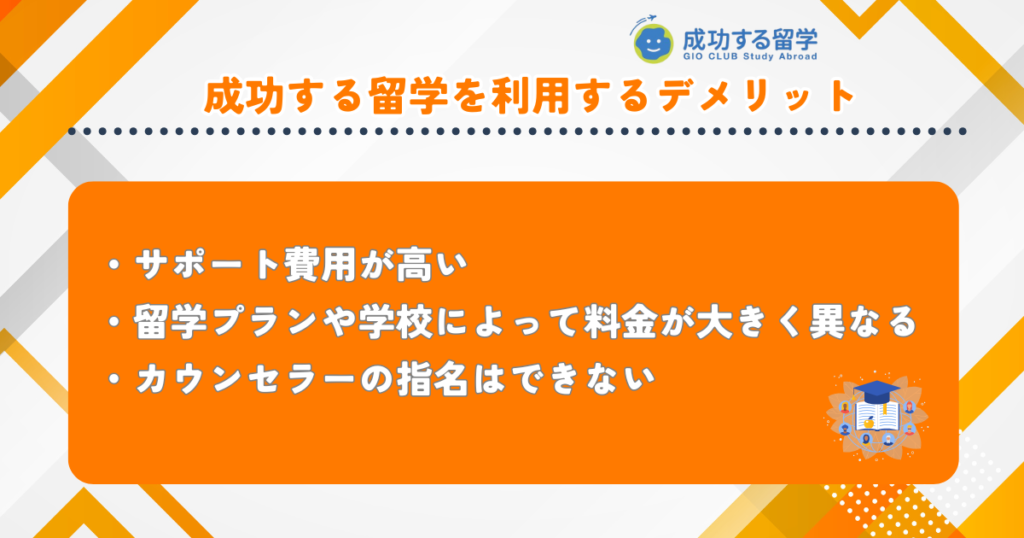 成功する留学 デメリット