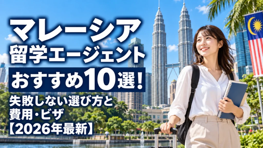 マレーシア留学エージェントおすすめ10選！失敗しない選び方と費用・ビザ【2026年最新】
