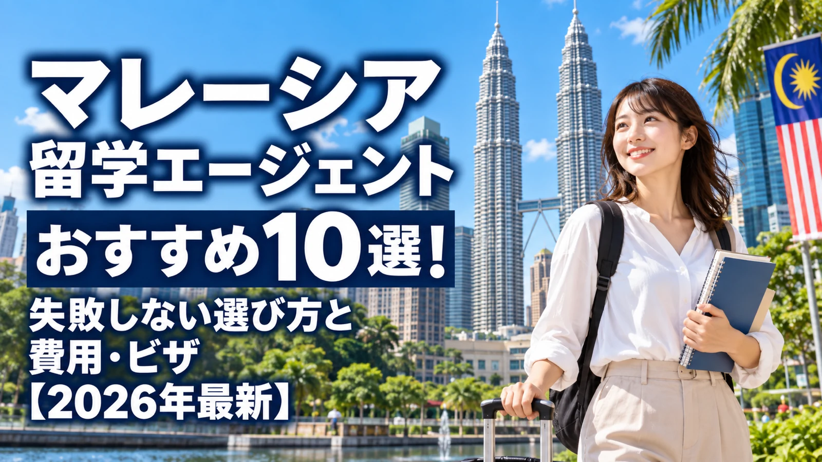 マレーシア留学エージェントおすすめ10選！失敗しない選び方と費用・ビザ【2026年最新】